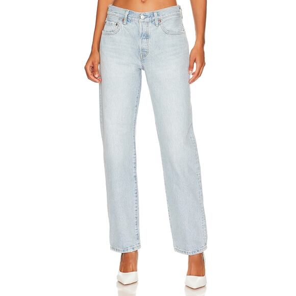 Levi's 501 '90s Midrise Straight Leg 100% Cotton Button Fly Jeans 31 x 30, NWT - Picture 1 of 15